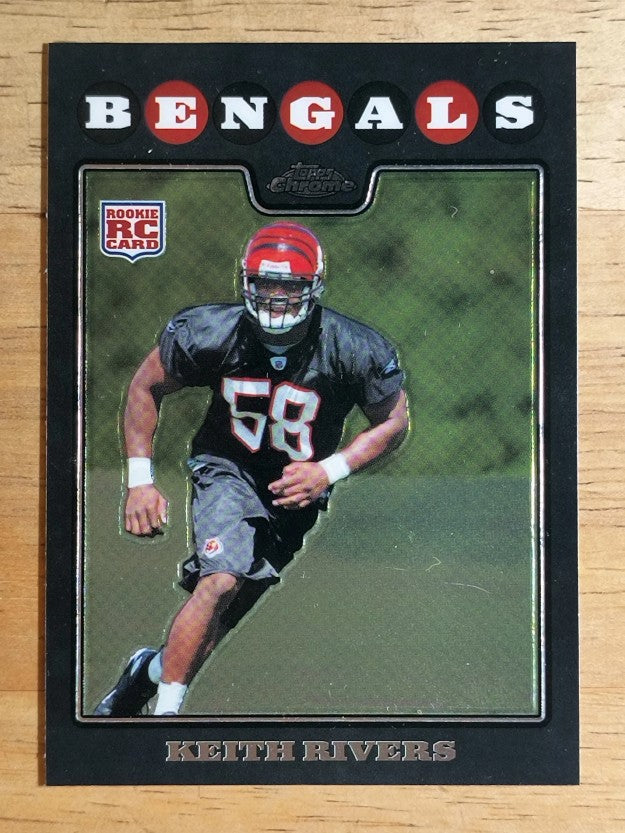 2008 Topps Chrome #TC252 Keith Rivers RC