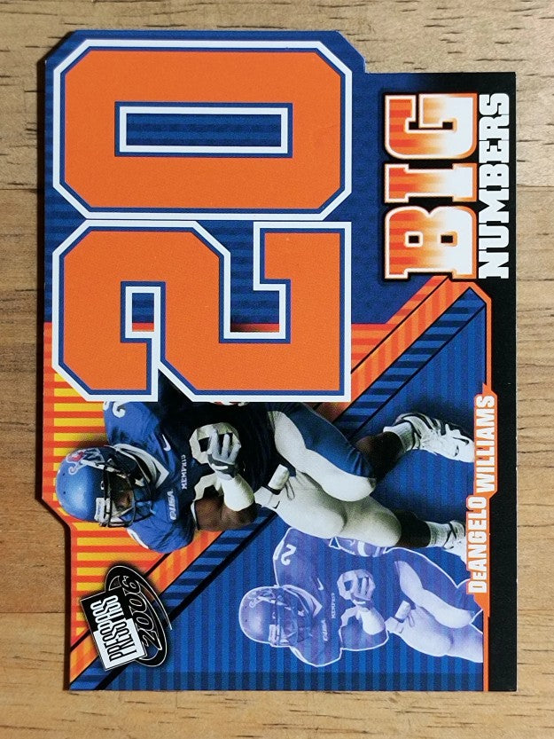2006 Press Pass Big Numbers #BN9 DeAngelo Williams