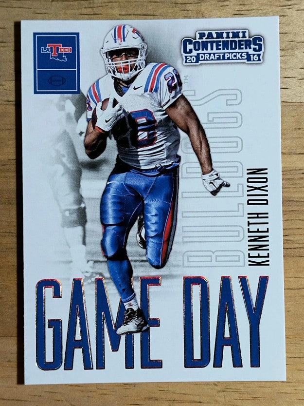 2016 Panini Contenders Draft Picks Game Day Tickets #36 Kenneth Dixon