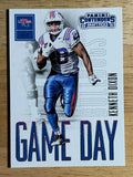 2016 Panini Contenders Draft Picks Game Day Tickets #36 Kenneth Dixon