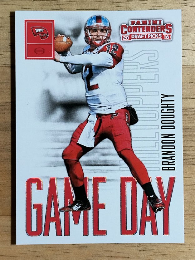 2016 Panini Contenders Draft Picks Game Day Tickets #33 Brandon Doughty