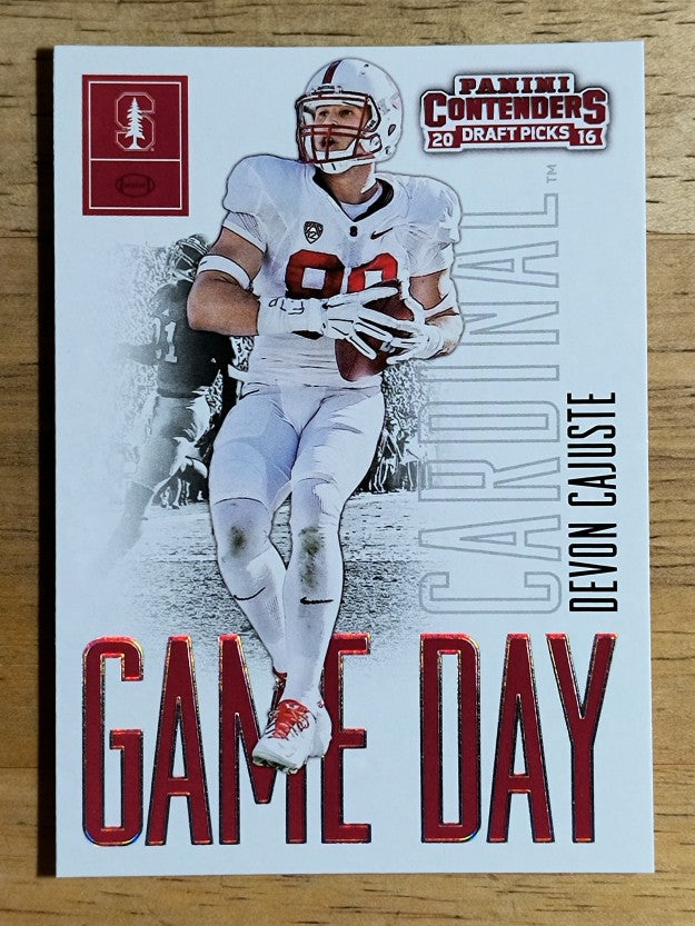 2016 Panini Contenders Draft Picks Game Day Tickets #41 Devon Cajuste