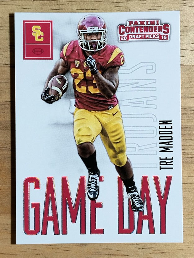 2016 Panini Contenders Draft Picks Game Day Tickets #31 Tre Madden