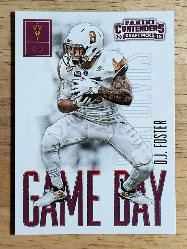 2016 Panini Contenders Draft Picks Game Day Tickets #43 D.J. Foster