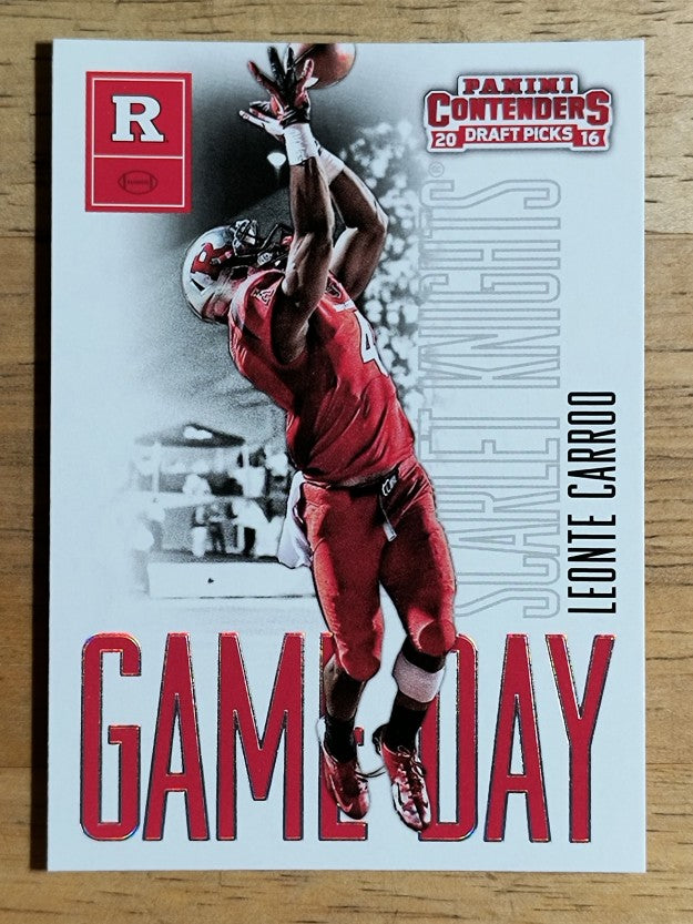 2016 Panini Contenders Draft Picks Game Day Tickets #30 Leonte Carroo