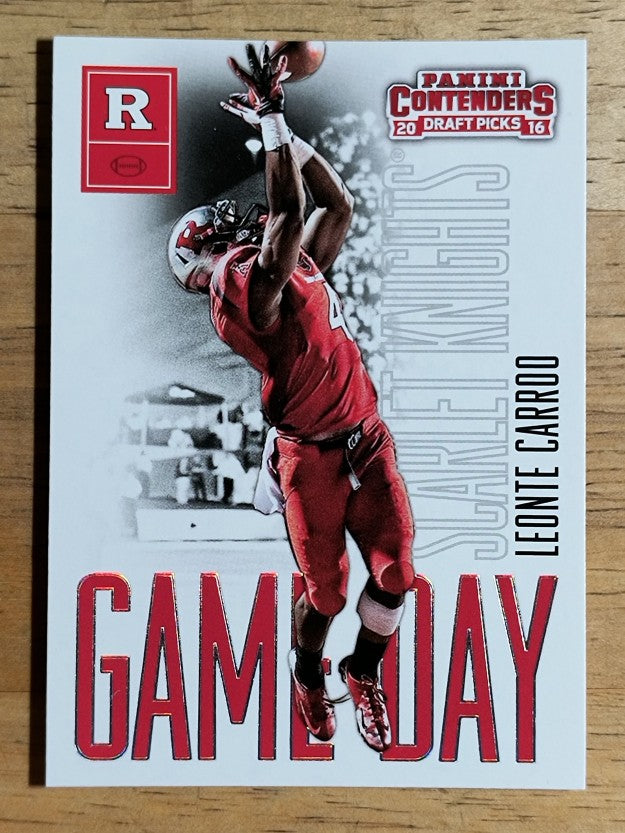 2016 Panini Contenders Draft Picks Game Day Tickets #30 Leonte Carroo