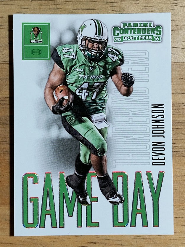 2016 Panini Contenders Draft Picks Game Day Tickets #42 Devon Johnson
