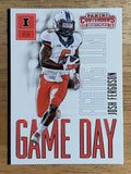 2016 Panini Contenders Draft Picks Game Day Tickets #39 Josh Ferguson