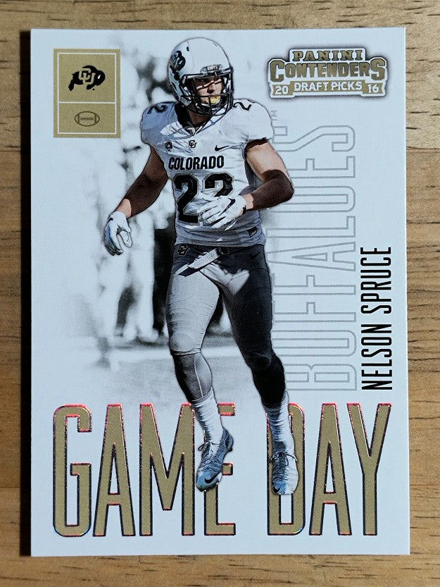 2016 Panini Contenders Draft Picks Game Day Tickets #35 Nelson Spruce