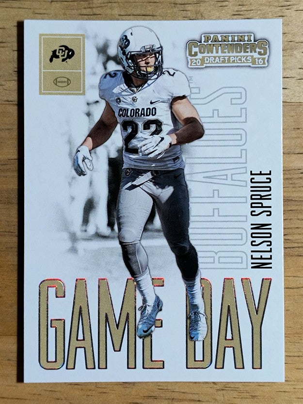 2016 Panini Contenders Draft Picks Game Day Tickets #35 Nelson Spruce