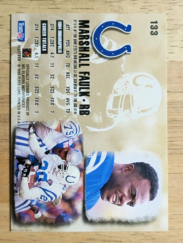 1995 Ultra #133 Marshall Faulk