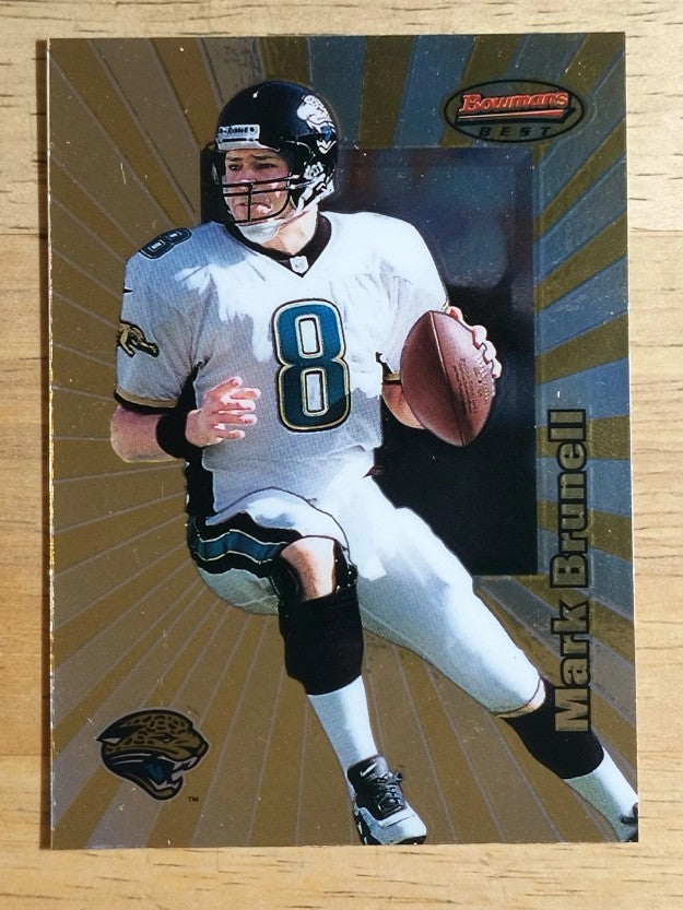 1998 Bowman's Best #60 Mark Brunell