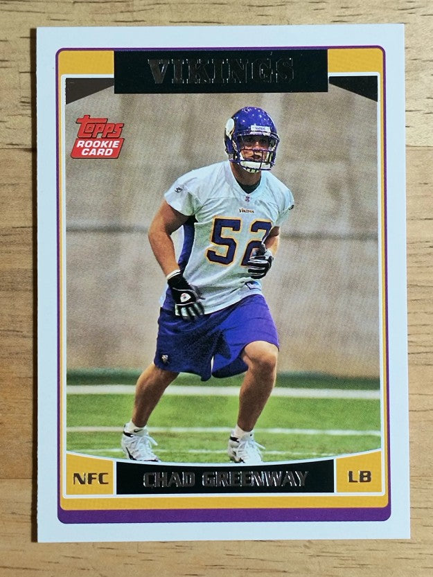2006 Topps #357 Chad Greenway RC