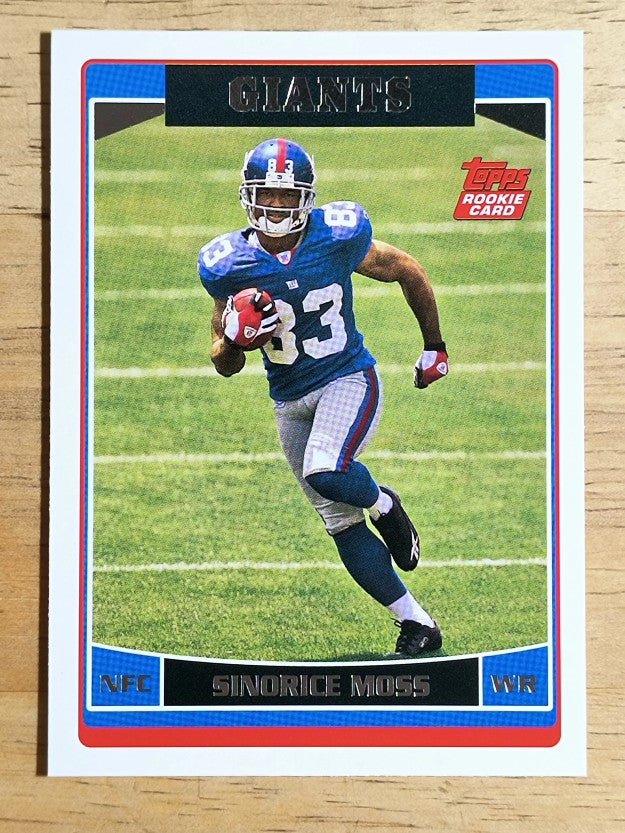 2006 Topps #371 Sinorice Moss RC