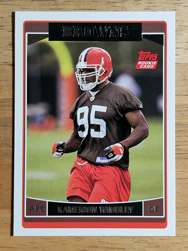 2006 Topps #342 Kamerion Wimbley RC