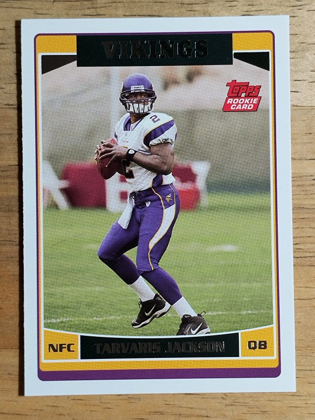 2006 Topps #384 Tarvaris Jackson RC