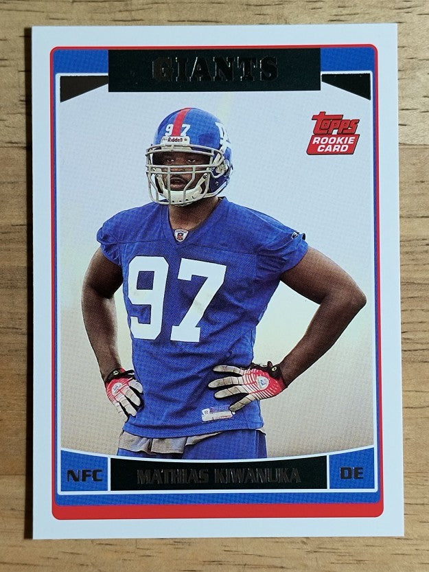2006 Topps #330 Mathias Kiwanuka RC