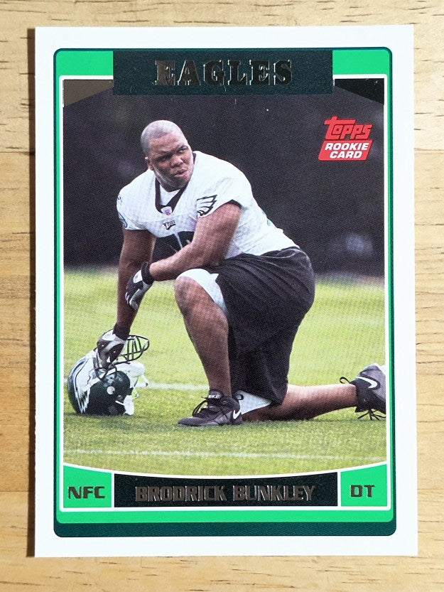2006 Topps #333 Brodrick Bunkley RC