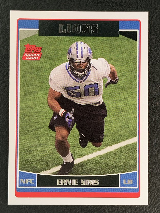 2006 Topps #337 Ernie Sims RC