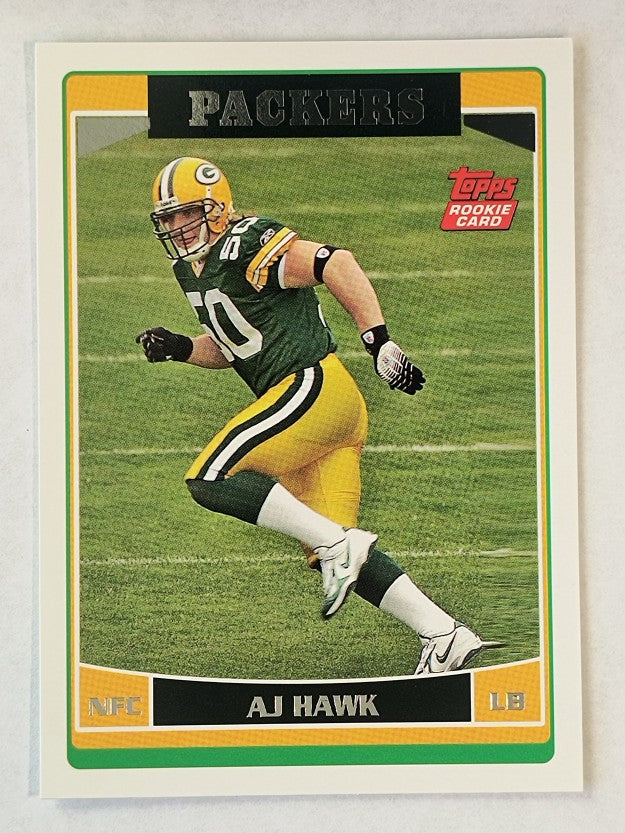 2006 Topps #360 A.J. Hawk RC