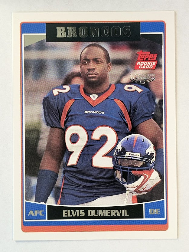 2006 Topps Special Edition Rookies #328 Elvis Dumervil