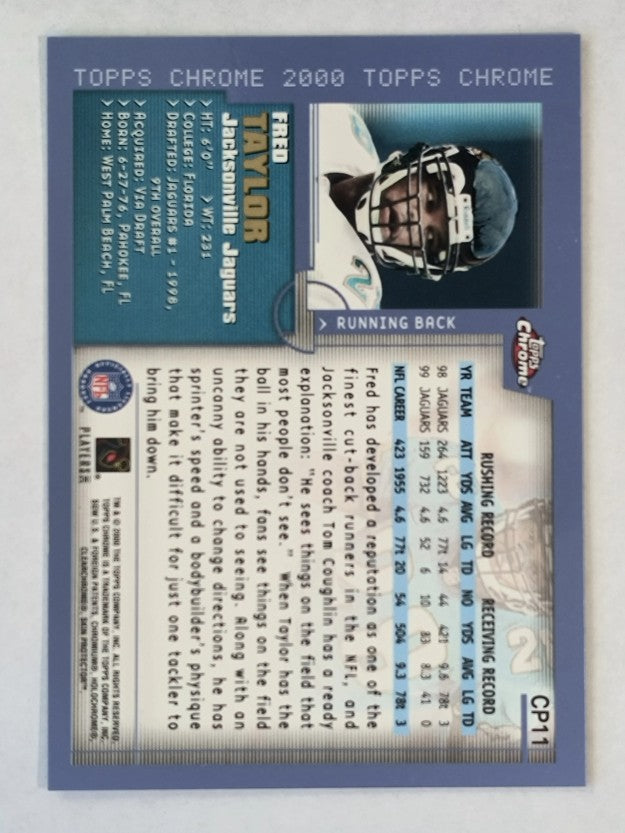 2000 Topps Chrome Previews #CP11 Fred Taylor