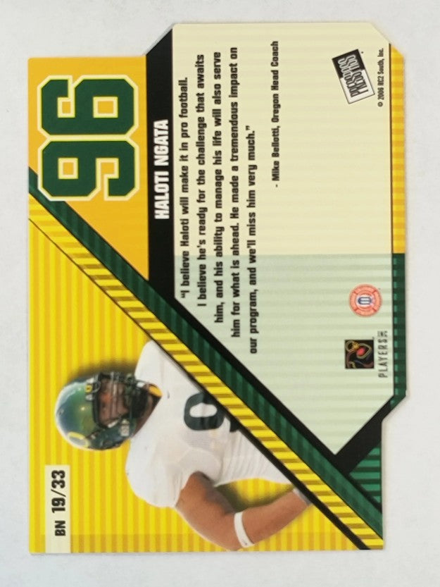2006 Press Pass Big Numbers #BN19 Haloti Ngata
