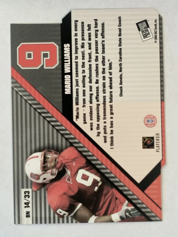 2006 Press Pass Big Numbers #BN14 Mario Williams