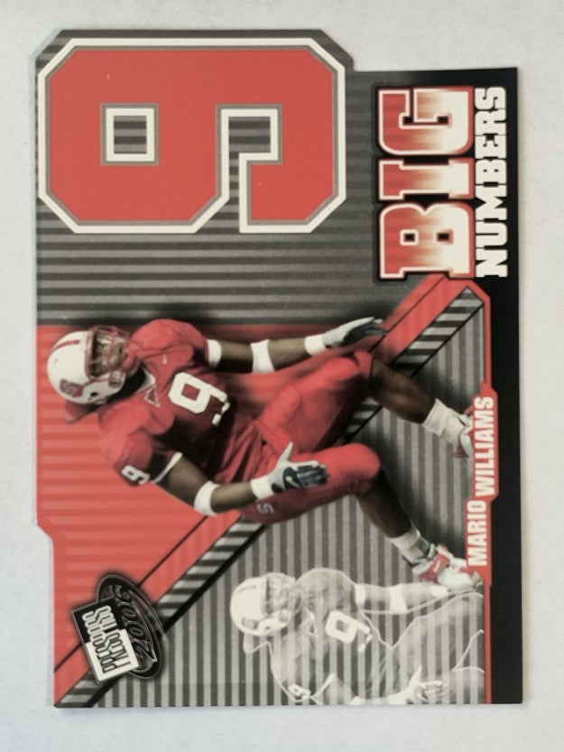 2006 Press Pass Big Numbers #BN14 Mario Williams