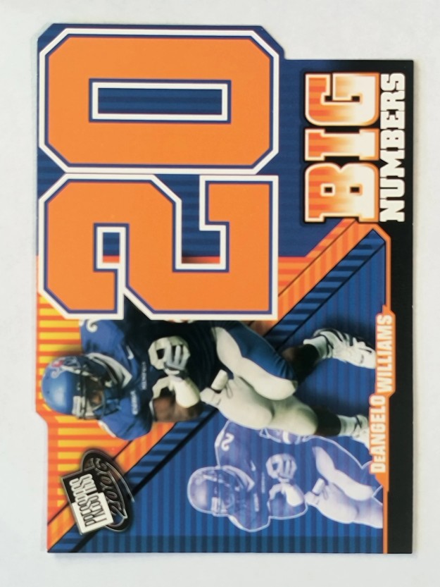 2006 Press Pass Big Numbers #BN9 DeAngelo Williams