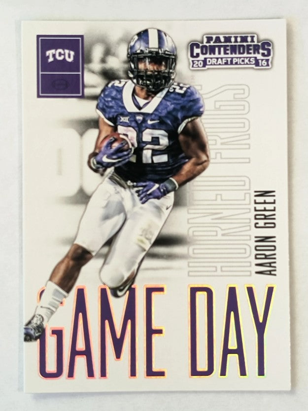 2016 Panini Contenders Draft Picks Game Day Tickets #26 Aaron Green