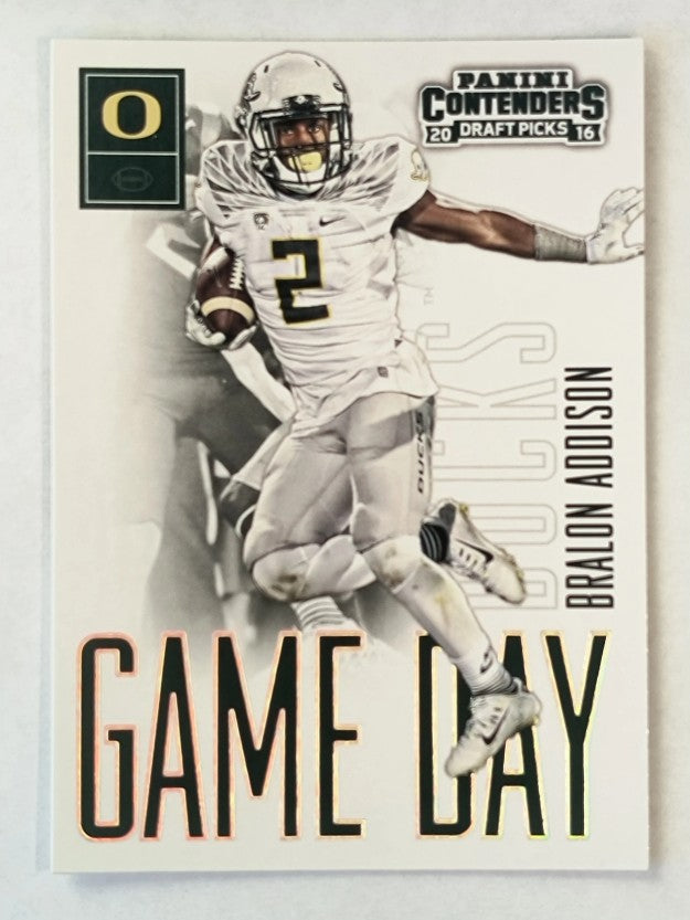 2016 Panini Contenders Draft Picks Game Day Tickets #34 Bralon Addison