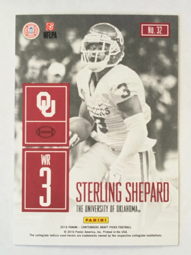 2016 Panini Contenders Draft Picks Game Day Tickets #32 Sterling Shepard