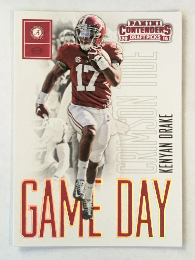 2016 Panini Contenders Draft Picks Game Day Tickets #37 Kenyan Drake