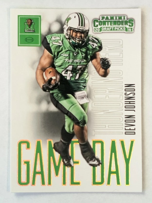 2016 Panini Contenders Draft Picks Game Day Tickets #42 Devon Johnson