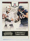 2016 Contenders Draft Picks Collegiate Connections #2 Nick Foles/Rob Gronkowski