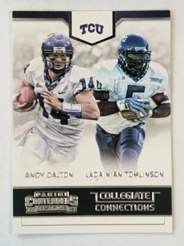 2016 Contenders Draft Collegiate Connections #20 LaDainian Tomlinson/Andy Dalton