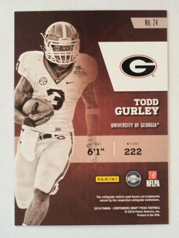 2016 Panini Contenders Draft Picks Class Reunion #24 Todd Gurley II