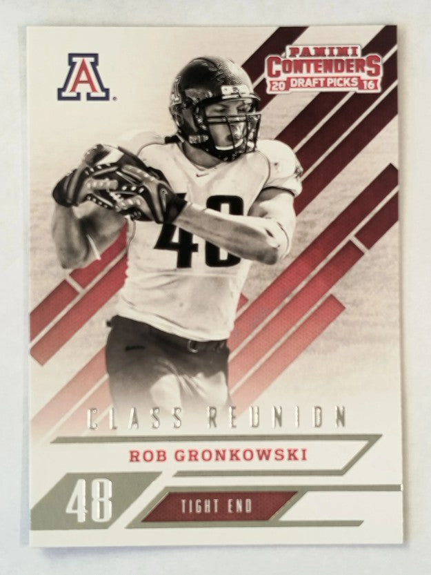 2016 Panini Contenders Draft Picks Class Reunion #22 Rob Gronkowski