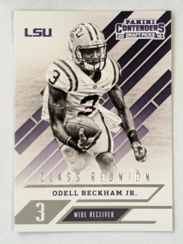 2016 Panini Contenders Draft Picks Class Reunion #18 Odell Beckham Jr.