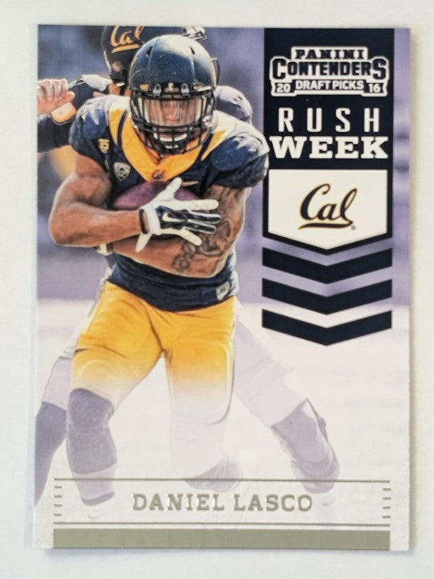 2016 Panini Contenders Draft Picks Rush Week #14 Daniel Lasco