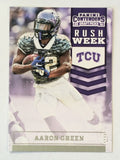 2016 Panini Contenders Draft Picks Rush Week #5 Aaron Green