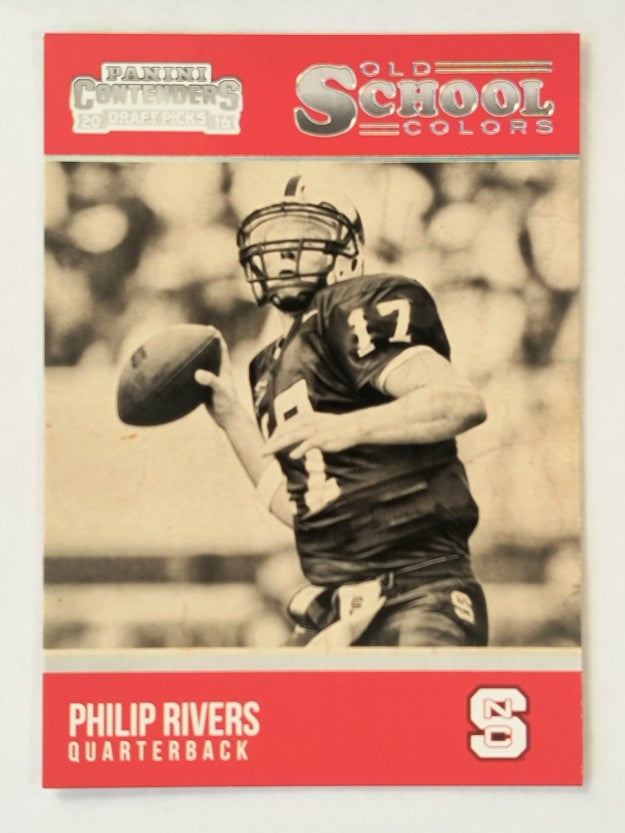 2016 Panini Contenders Draft Picks Old School Colors #20 Philip Rivers