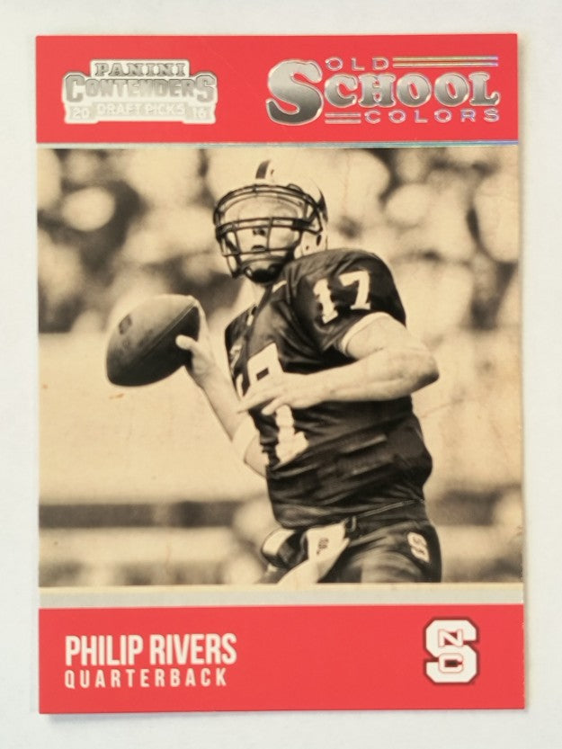 2016 Panini Contenders Draft Picks Old School Colors #20 Philip Rivers