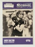 2016 Panini Contenders Draft Picks Old School Colors #6 Andy Dalton