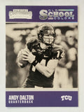 2016 Panini Contenders Draft Picks Old School Colors #6 Andy Dalton
