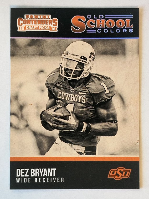 2016 Panini Contenders Draft Picks Old School Colors #10 Dez Bryant