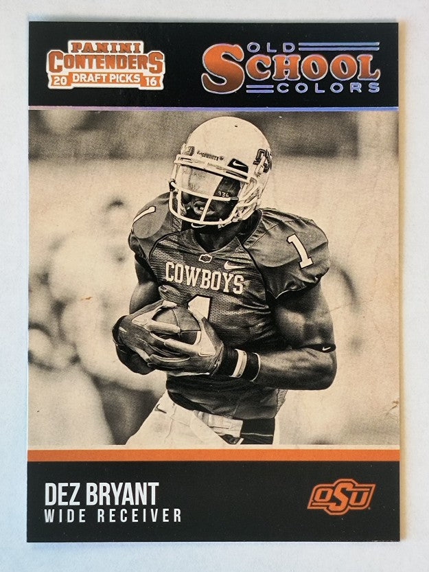 2016 Panini Contenders Draft Picks Old School Colors #10 Dez Bryant