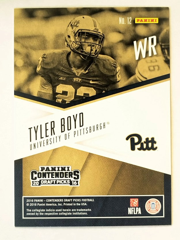 2016 Panini Contenders Draft Picks School Colors #12 Tyler Boyd
