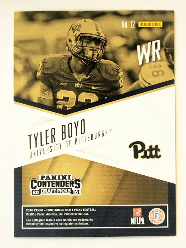 2016 Panini Contenders Draft Picks School Colors #12 Tyler Boyd